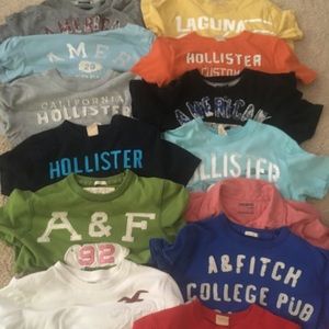 14 shirts, size small